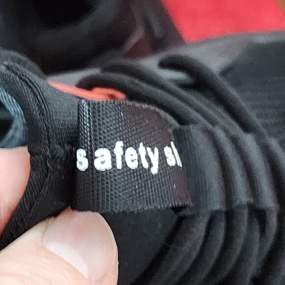 Tanleewa Steel Toe Black and Red Work Safety Sneakers Size 40 US Men 7 Women 8 - Picture 16 of 16